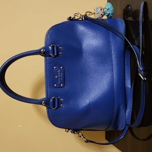 Kate Spade Bag Cobalt Blue Cedar street Maise Satchel / Crossbody